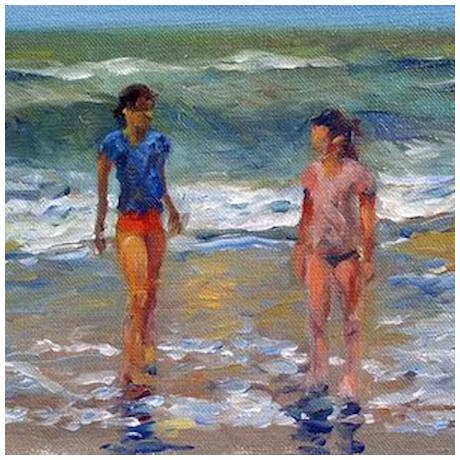 On Beach at De Hann